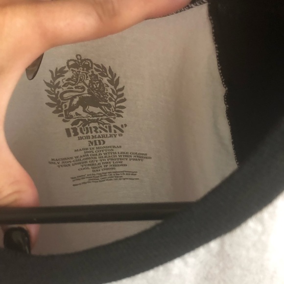 BOB MARLEY RAGLAN TEE - Picture 2 of 2